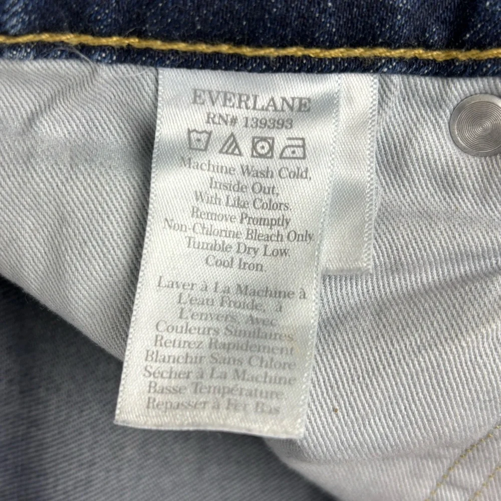Everlane The Curvy Cheeky Jean Womens 29 Organic Cotton Ankle High Rise (29X27)